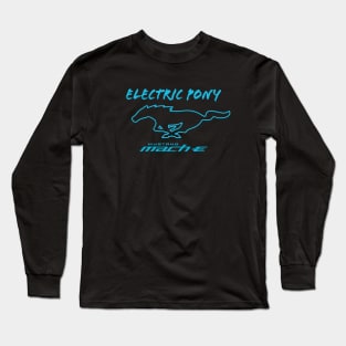 Mustang Mach-E - Electric Pony Long Sleeve T-Shirt